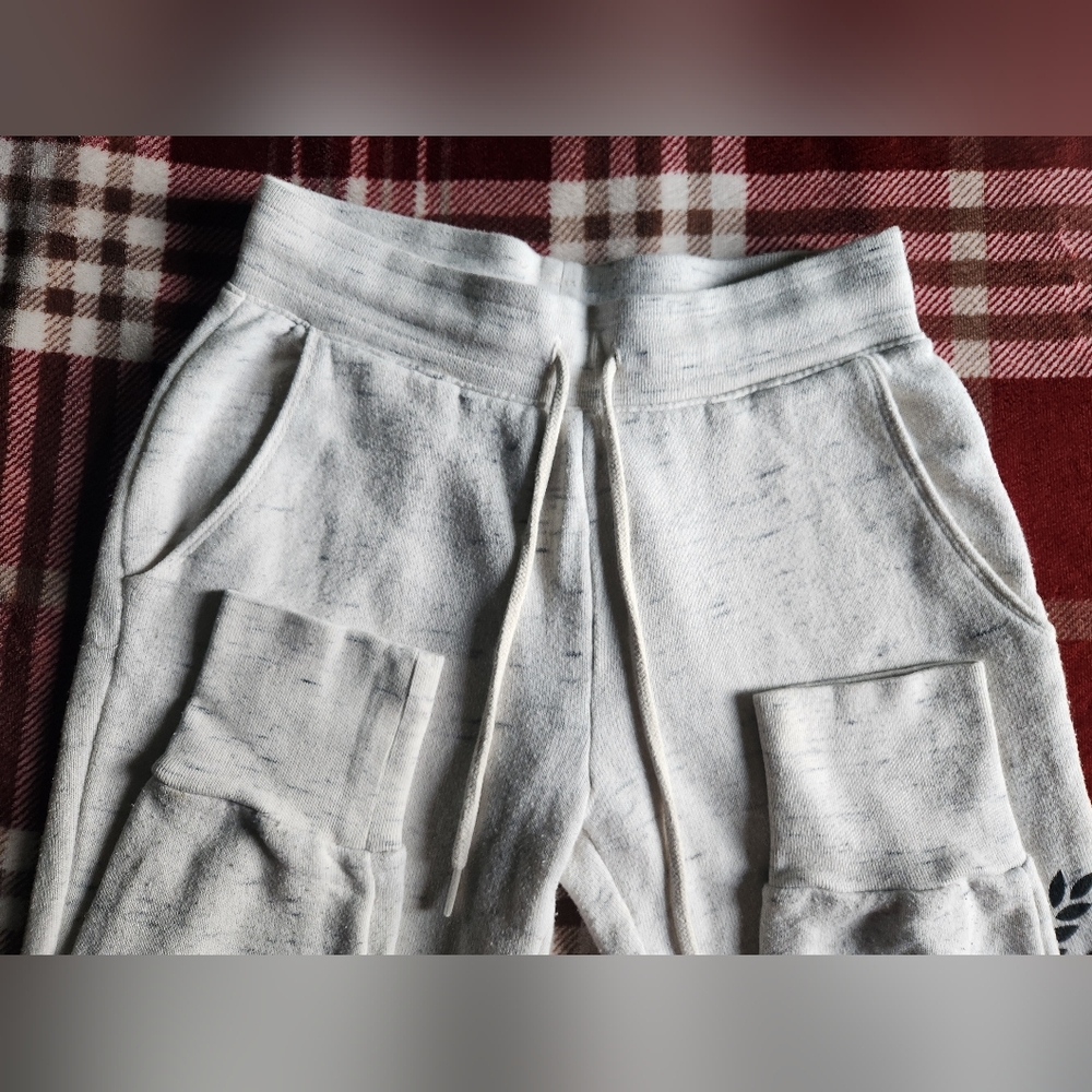 PINK Victoria's Secret Cream Joggers - Picture 3 of 4